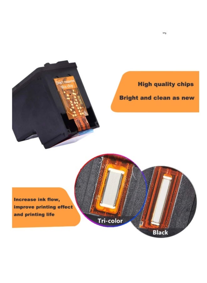 انك خراطيش الحبر 653 653H متوافقة مع طابعات HP 6000 و 6400 و6075 و 6475 متعددة الوظائف. - Image 5